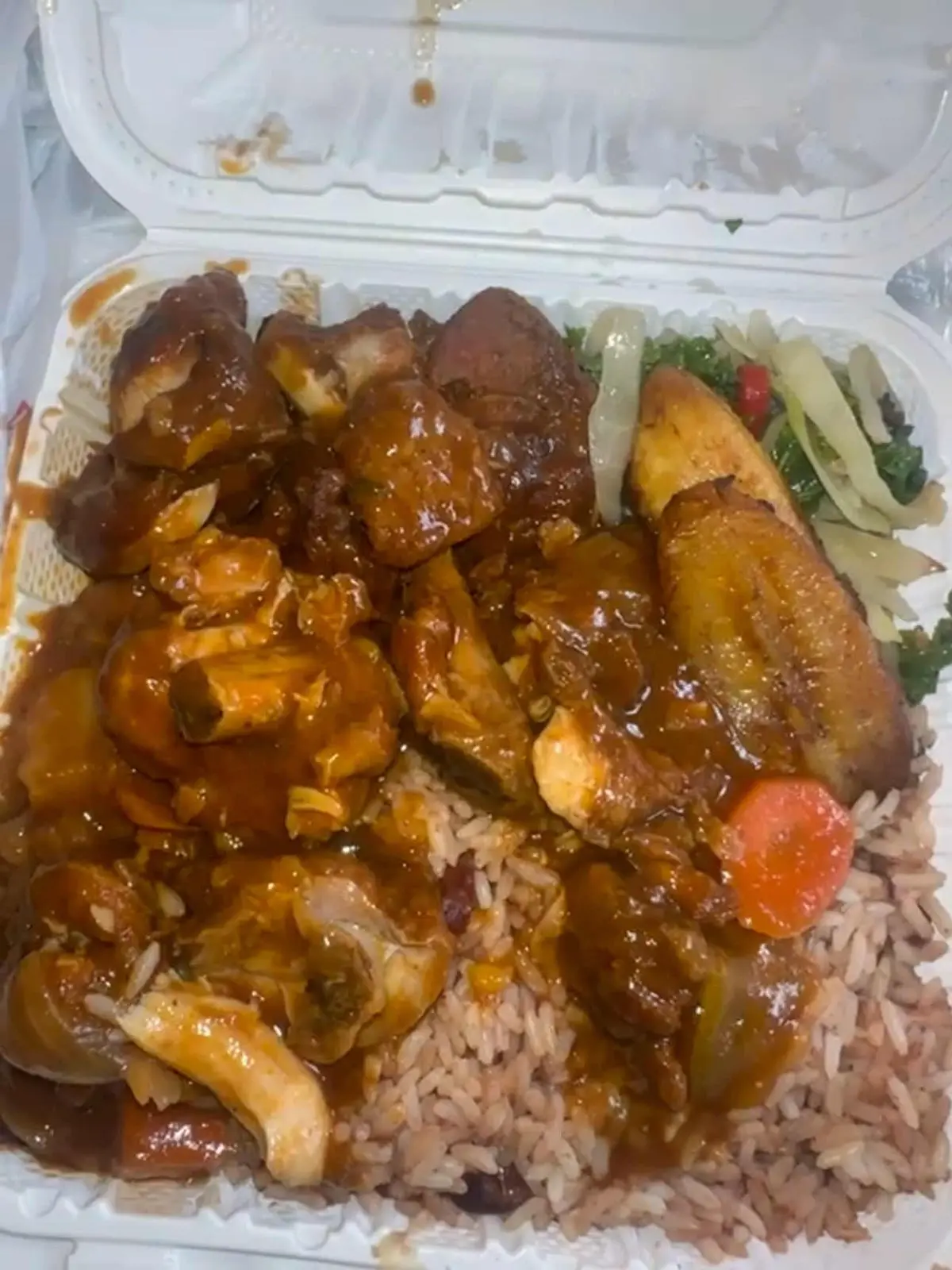 Med Brown Stew Fish