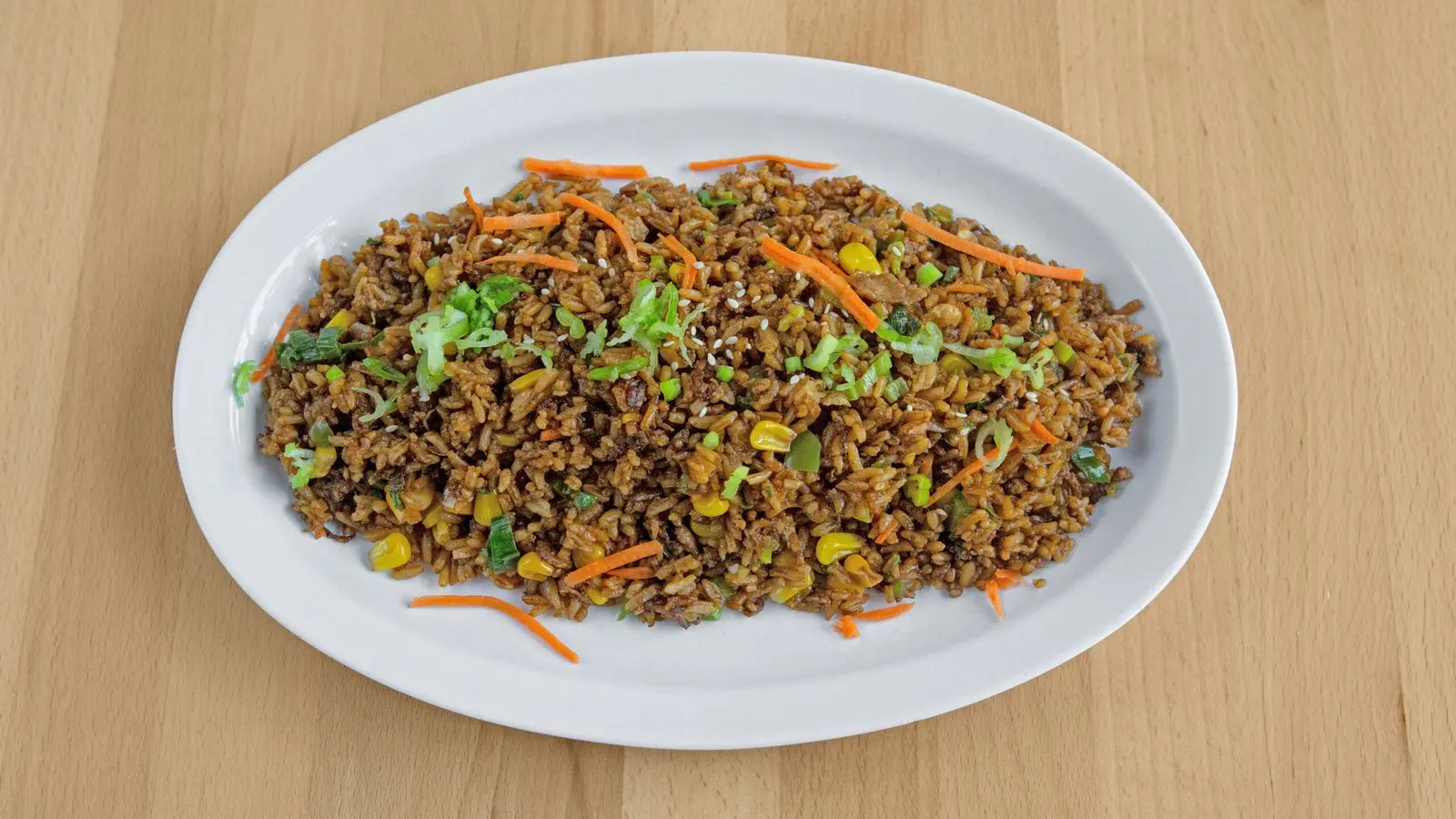 Plain fried rice from Nice and Knuff