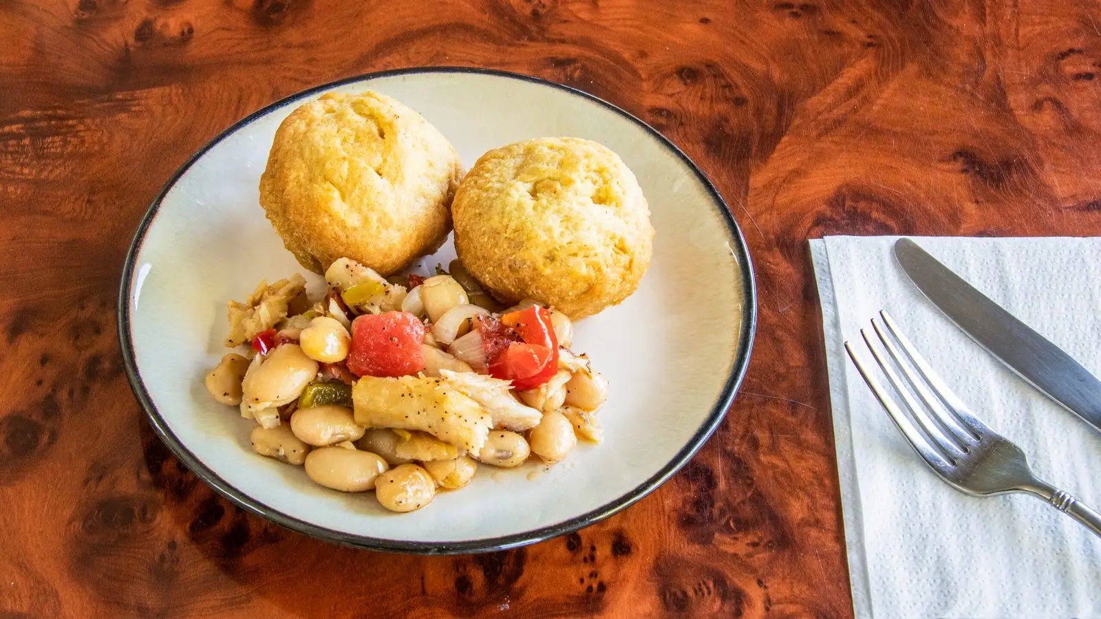 Salt Fish & Fried Dumplings